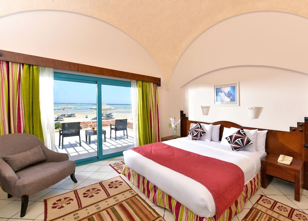 Family room with balcony and beachfront Hotelux Oriental Coast Marsa Alam