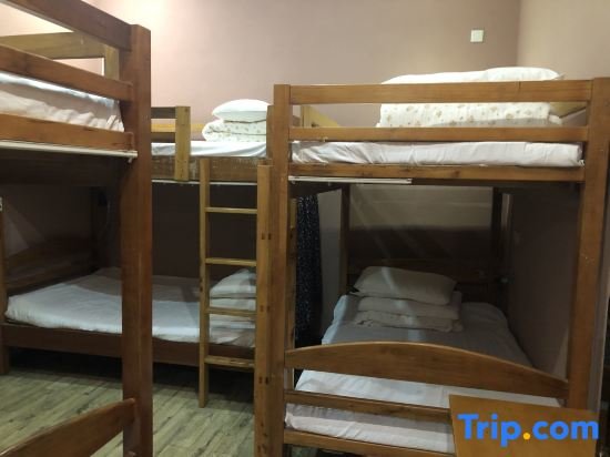 Кровать в общем номере (мужской номер) Mount Emei Teddy Bear Hotel