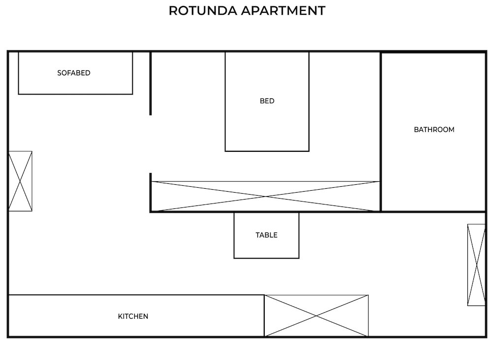 Supérieure appartement Rotunda Apartment by Loft Affair
