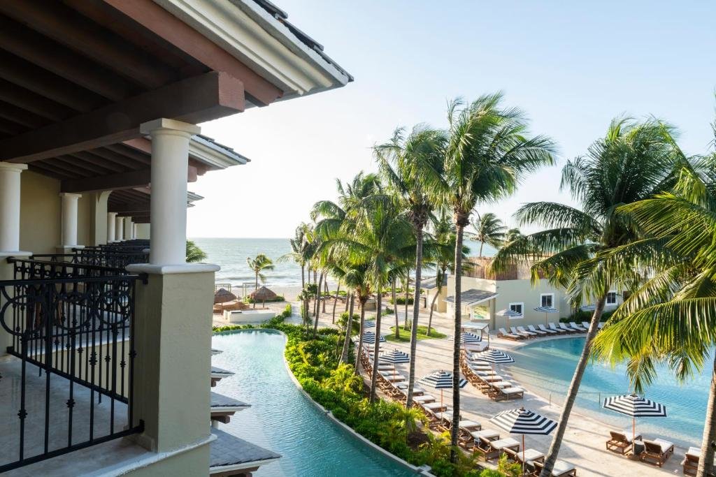 Terrace Double room with ocean view Hyatt Zilara Riviera Maya Adults Only All-Inclusive