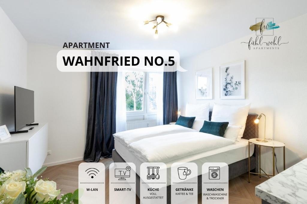 Апартаменты Apartment Wahnfried No5 - Cityapartment mit Duschbad