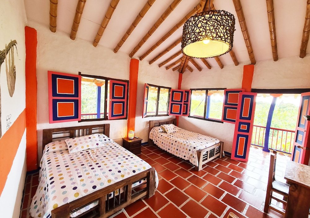 Standard triple chambre avec balcon El Percal Hacienda Hotel