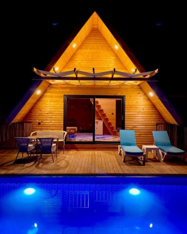 Hütte Bungalow With Private Pool Garden BBQ in Fethiye