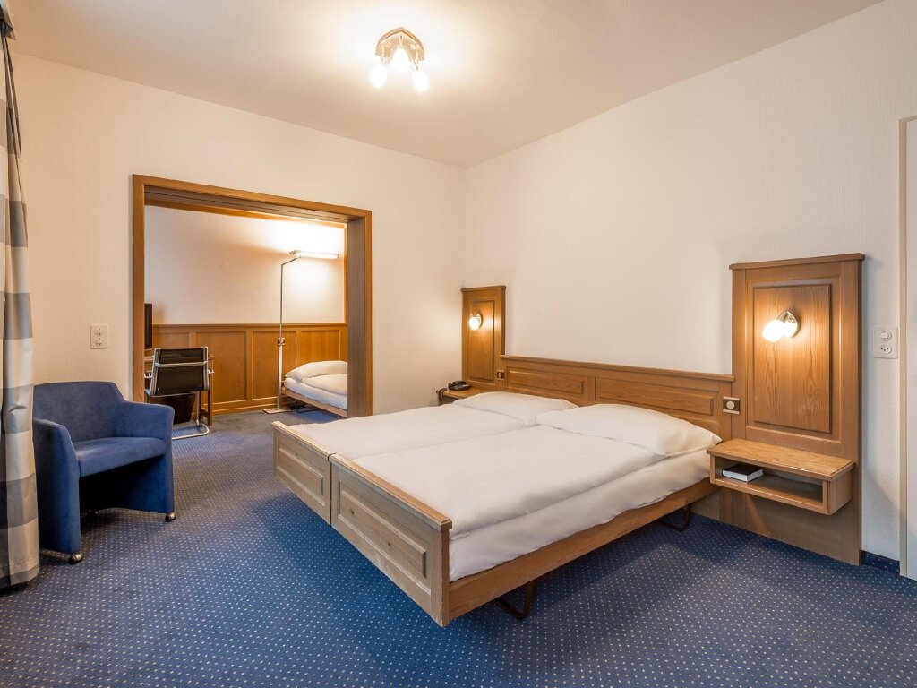 Трёхместный номер Standard Hotel Alpina Luzern