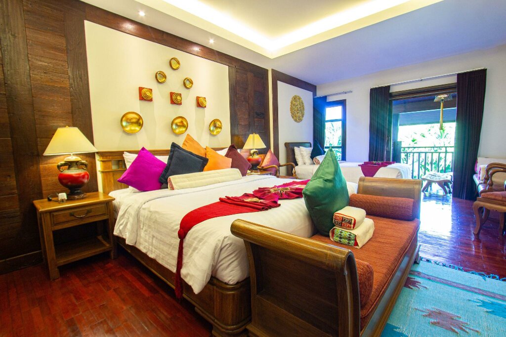Camera tripla Deluxe con balcone Viang Thapae Resort- SHA Extra Plus