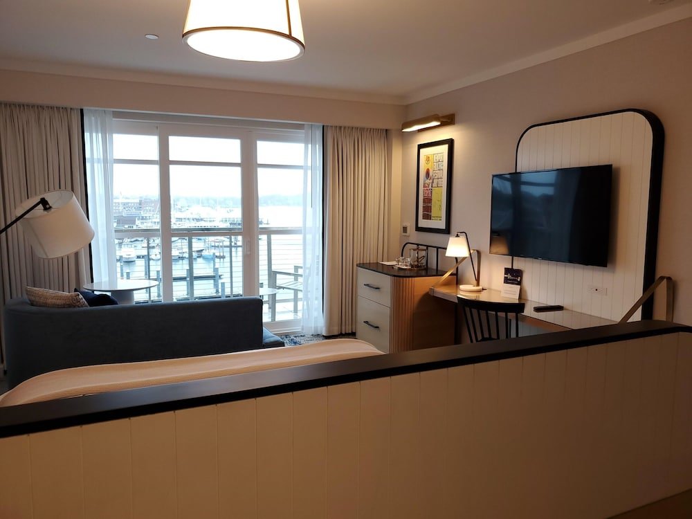 Camera doppia Standard attico con balcone e con vista sul porto The Brenton Hotel