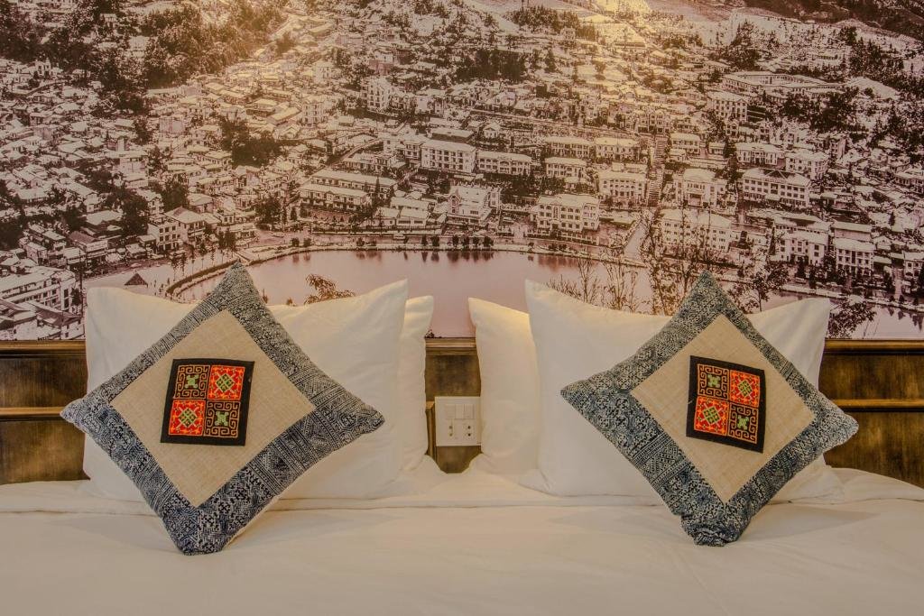 Deluxe Double room with city view Delta Sapa Hotel
