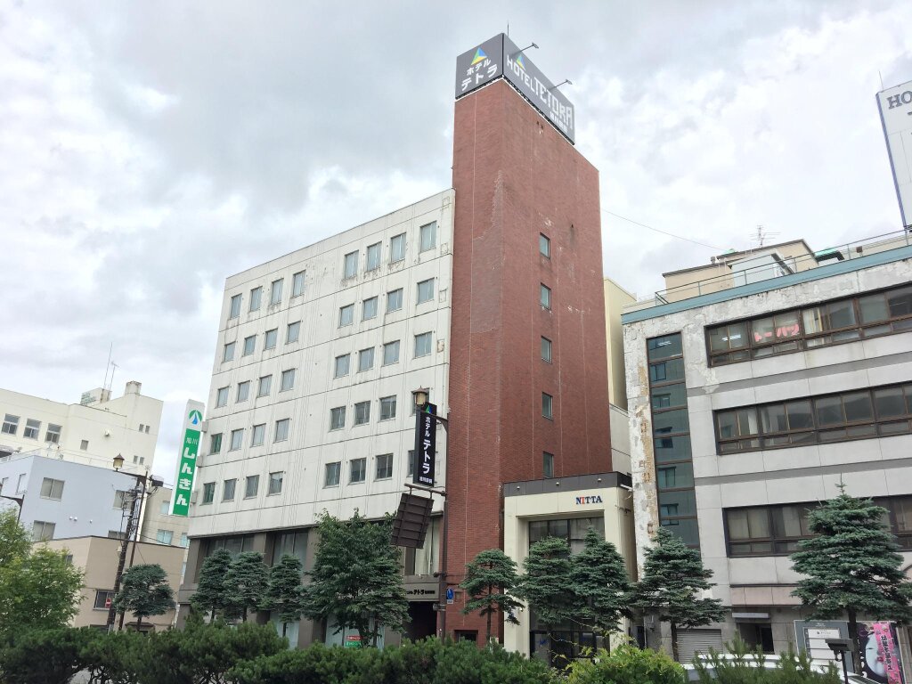 Двухместный номер Standard Hotel Tetora Asahikawa Station