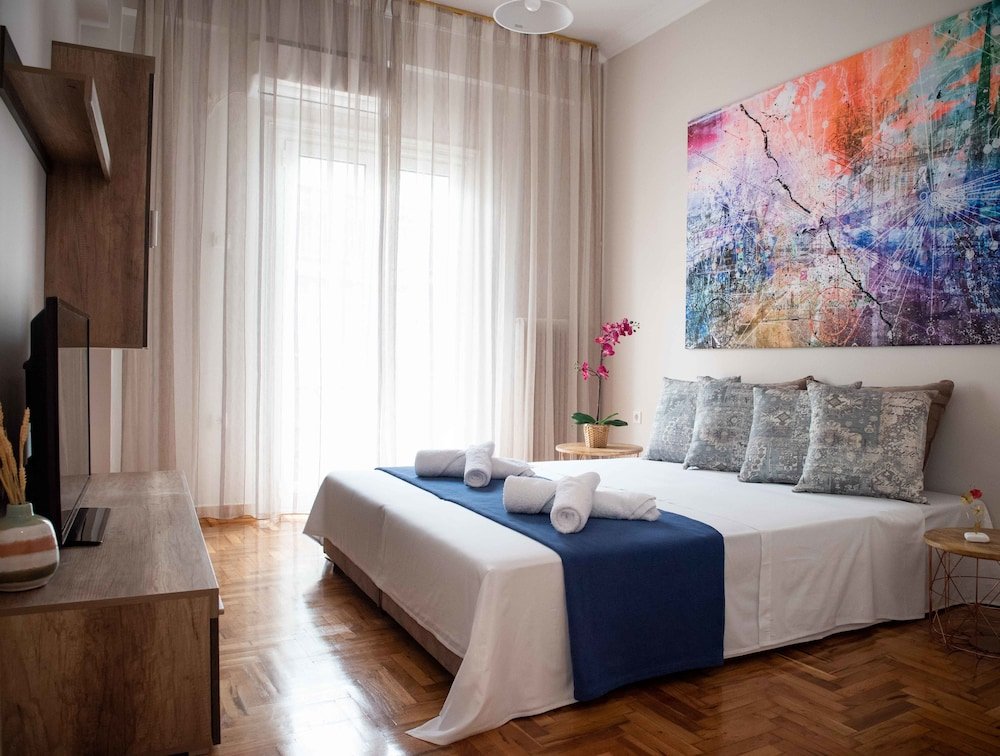 Appartamento 1 camera da letto con balcone Blue Ark Stylish Athens