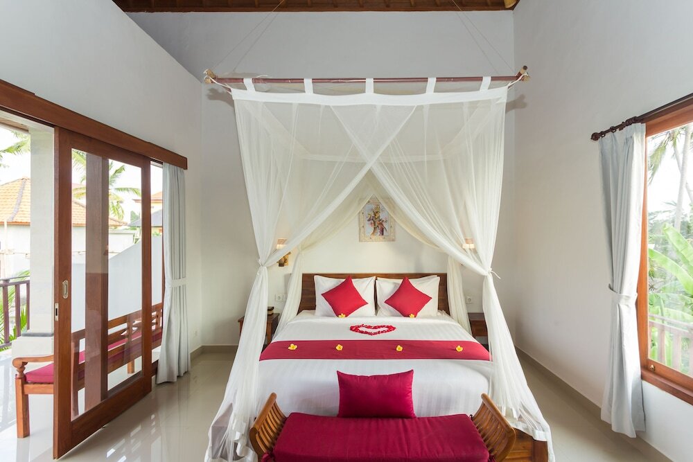 Двухместный номер Deluxe с балконом и с видом на сад Canting Bali Suite