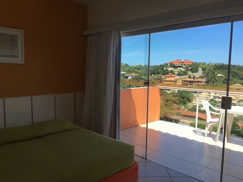 Standard Vierer Zimmer mit Balkon und mit Meerblick Almar Búzios Pousada