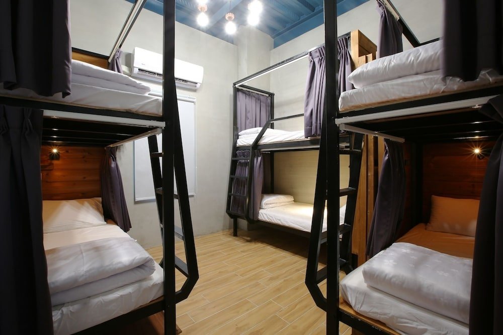 Bett im Wohnheim Liuqiu Backpackers Hostel