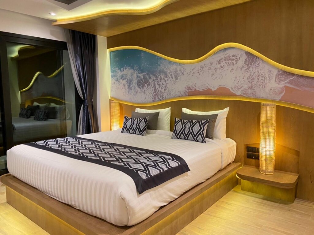 Premier Doppel Zimmer mit Balkon und mit Meerblick Baan Taranya Resort