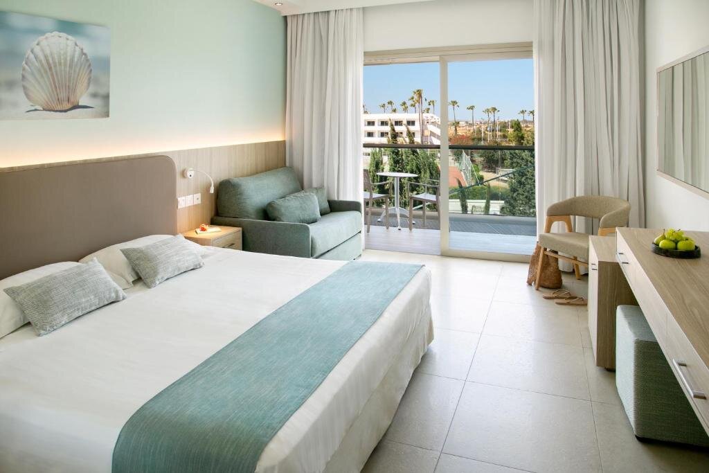 Doppel Zimmer mit Gartenblick Asterias Beach Hotel