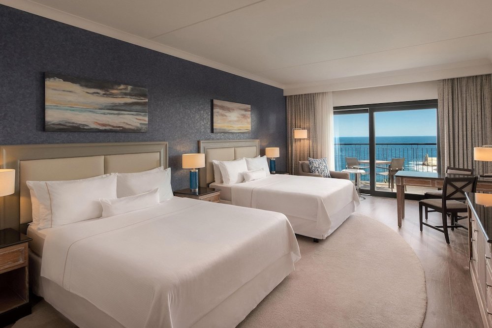 Deluxe Quadruple room with balcony and with sea view The Westin Dragonara Resort, Malta