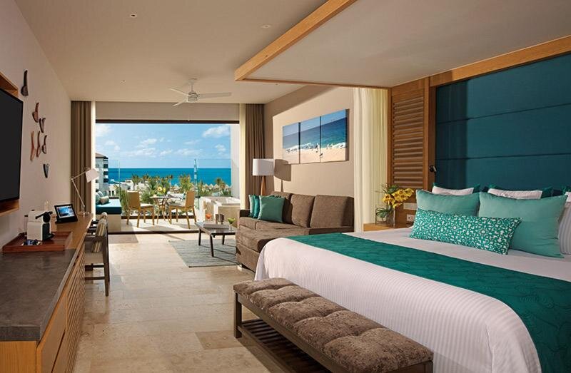 Double Junior Suite with partial ocean view Dreams Playa Mujeres Golf & Spa Resort