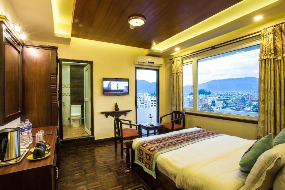 Двухместный номер Deluxe с балконом Hotel Encounter Nepal & Spa