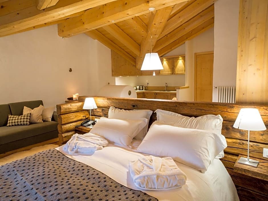 Suite junior Chalet-Hôtel Borgo Eibn Mountain Lodge