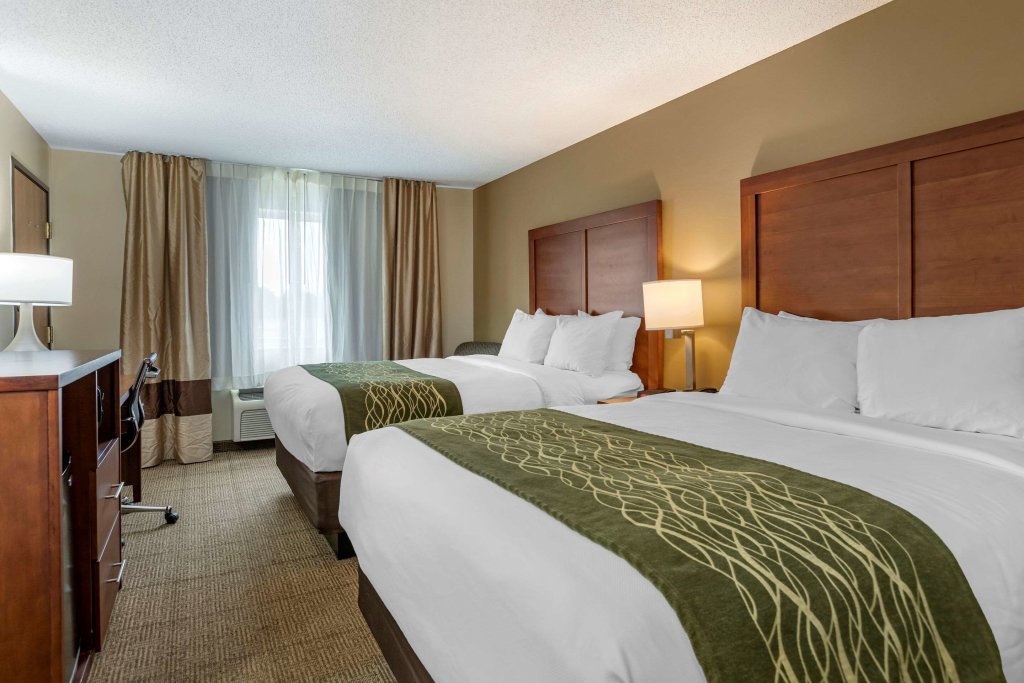 Standard quadruple chambre Comfort Inn & Suites Diamondale - Lansing