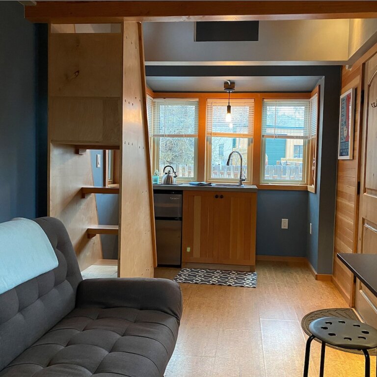 Deluxe Double room with park view WeeCasa Tiny House Resort