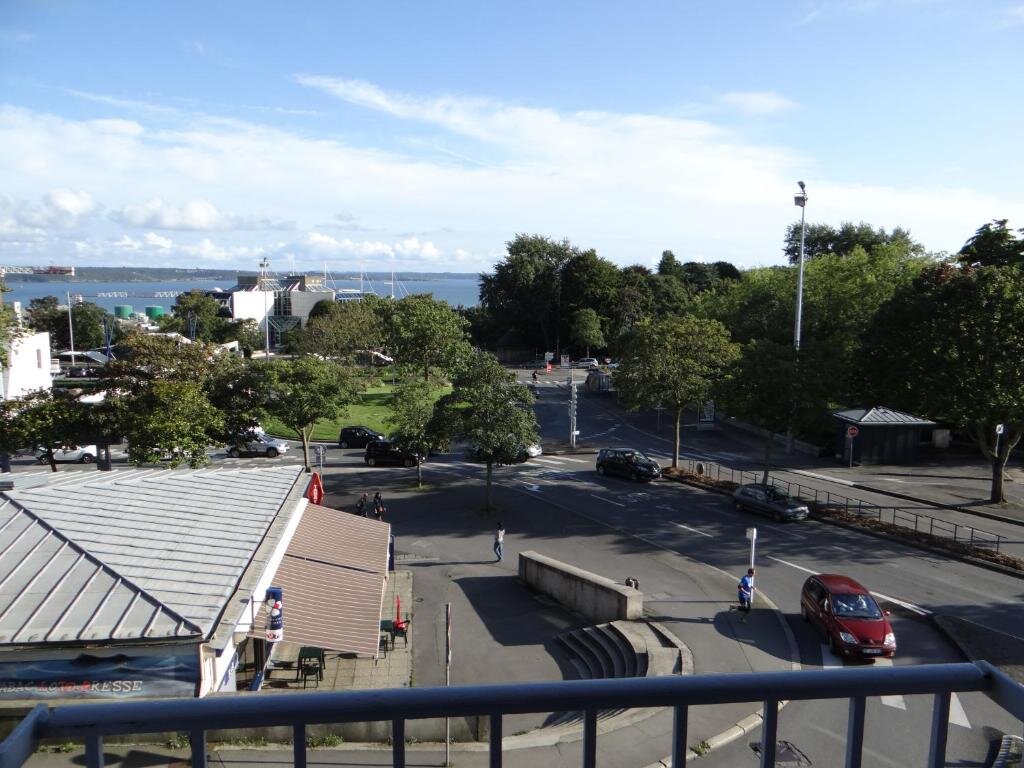 Standard Double room with sea view Cit'Hotel Brest Centre Gare