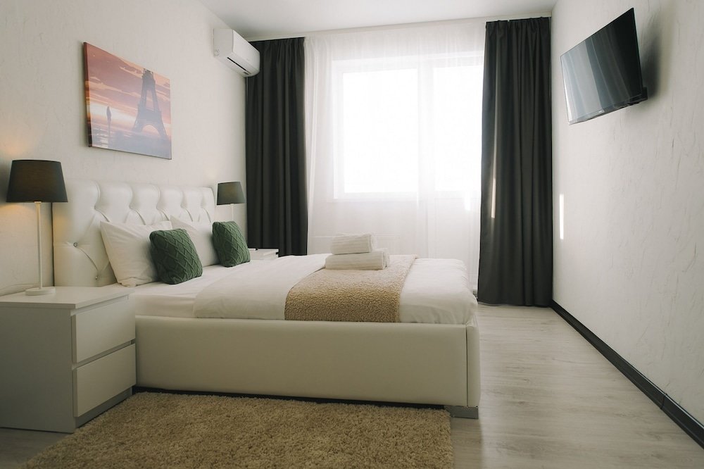 Business Suite Abri Luxe v ZHK na Mekhanoshina s vidom na gorod Apartments