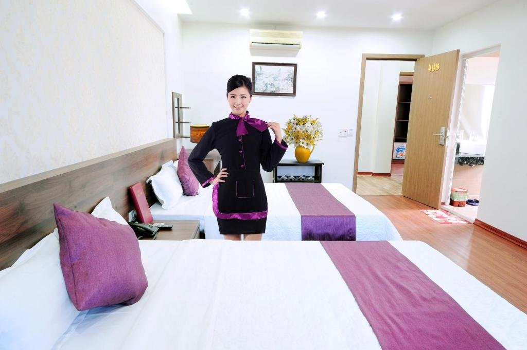 Superior Doppel Zimmer mit Stadtblick Van Giang Hotel