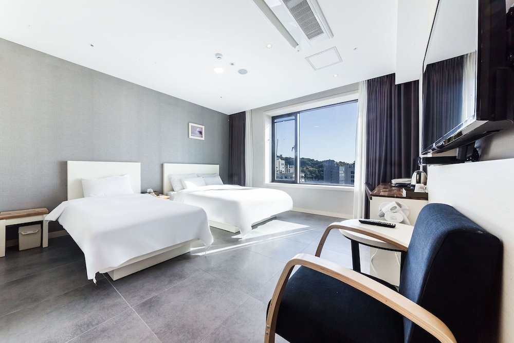 Standard chambre Aperçu océan Incheon Hotel Blue Marine