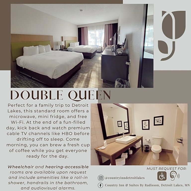 Standard Quadruple room Country Inn & Suites