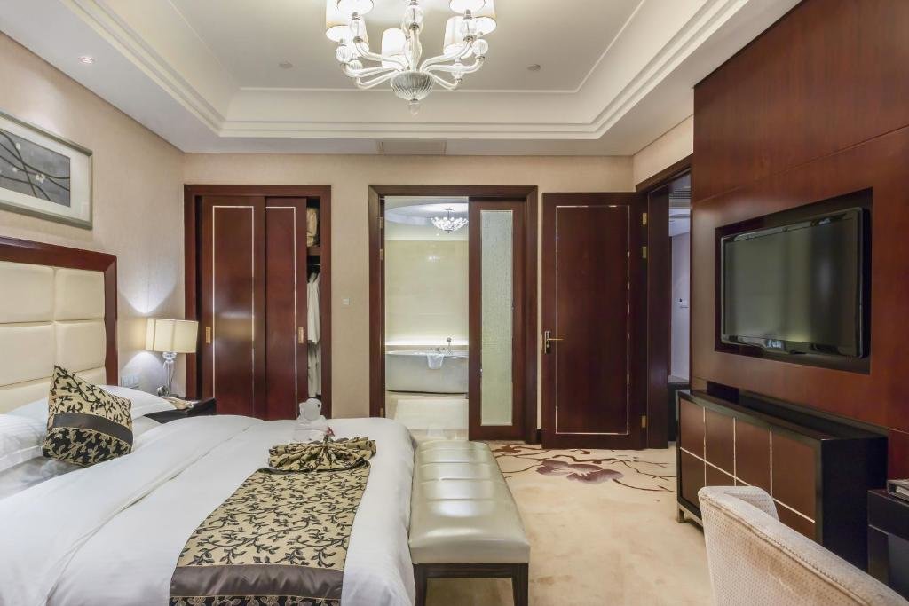 Deluxe double chambre Wyndham Xinyang Downtown