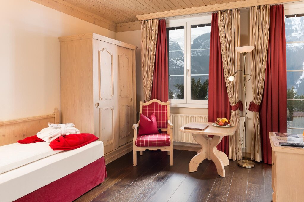 Одноместный номер Standard Hotel Spinne Grindelwald