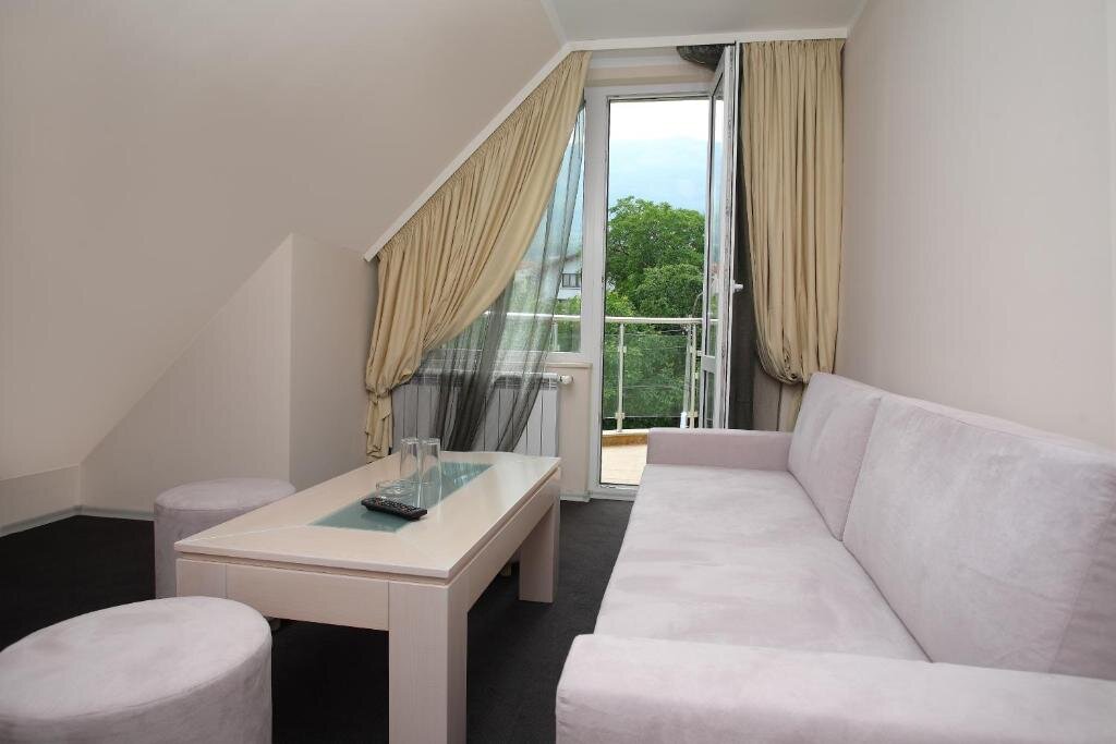 Апартаменты с 2 комнатами с красивым видом из окна Family Hotel Diana