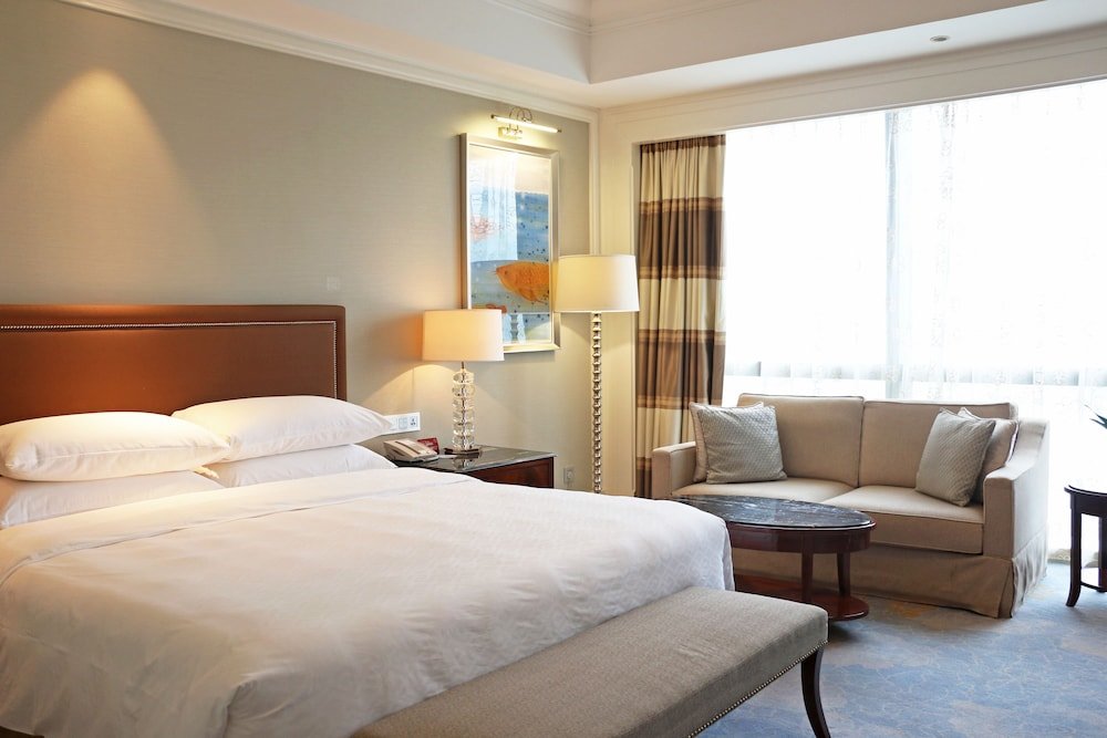 Deluxe Doppel Zimmer mit Flussblick Fuzhou Jeurong Hotel