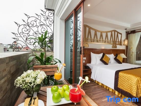 Suite con balcón Hanoi Golden Holiday Hotel