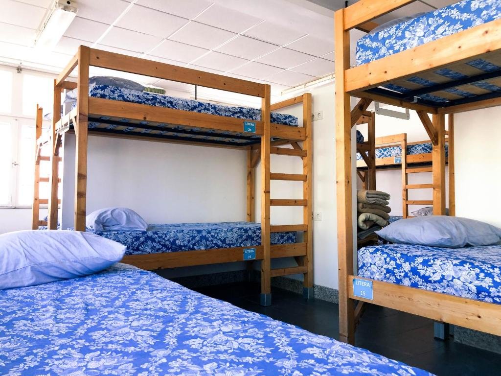 Кровать в общем номере O Refuxio de la Jerezana