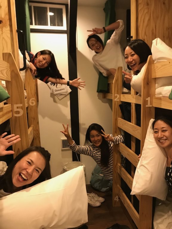 Bett im Wohnheim Hostel YUIGAHAMA + SOBA BAR, Kamakura