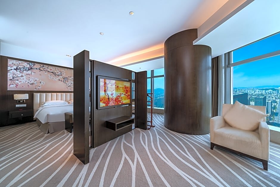 Premium Doppel Zimmer mit Stadtblick Crowne Plaza Shaoxing, an IHG Hotel
