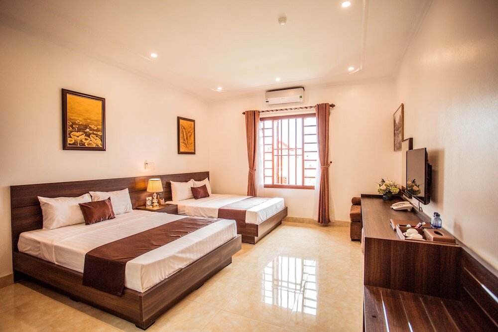 Deluxe Doppel Zimmer mit Balkon und mit Stadtblick Salina Hotel Ninh Binh
