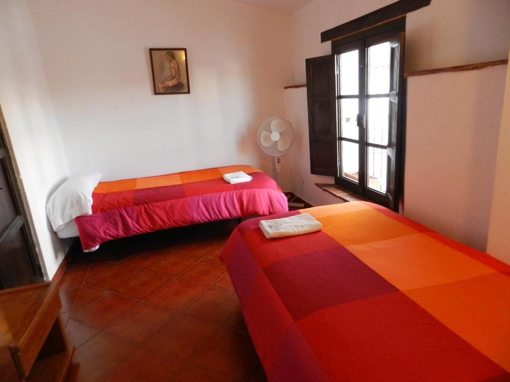 Standard Quadruple room with view Posada La Casa Grande