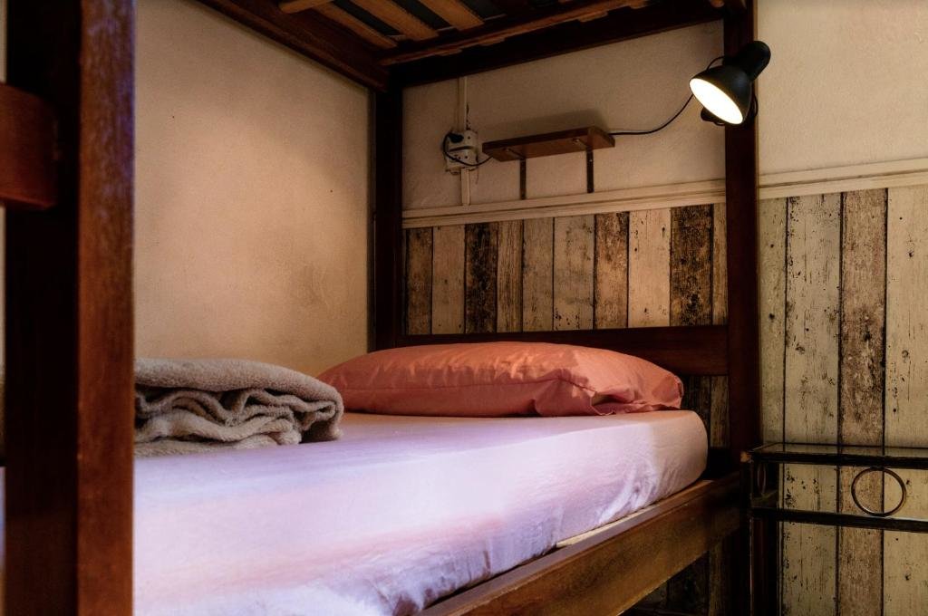 Кровать в общем номере Paradiso Hostel - DO LADO DO ALLIANZ - TOP 1 DE SÃO PAULO