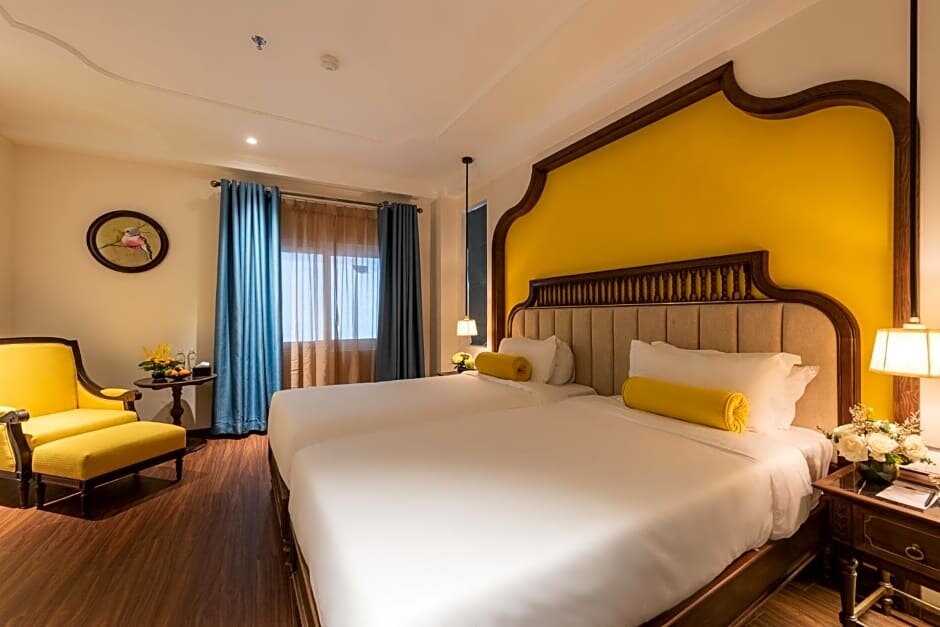 Habitación doble De lujo con vista a la ciudad Hanoi Tirant Hotel