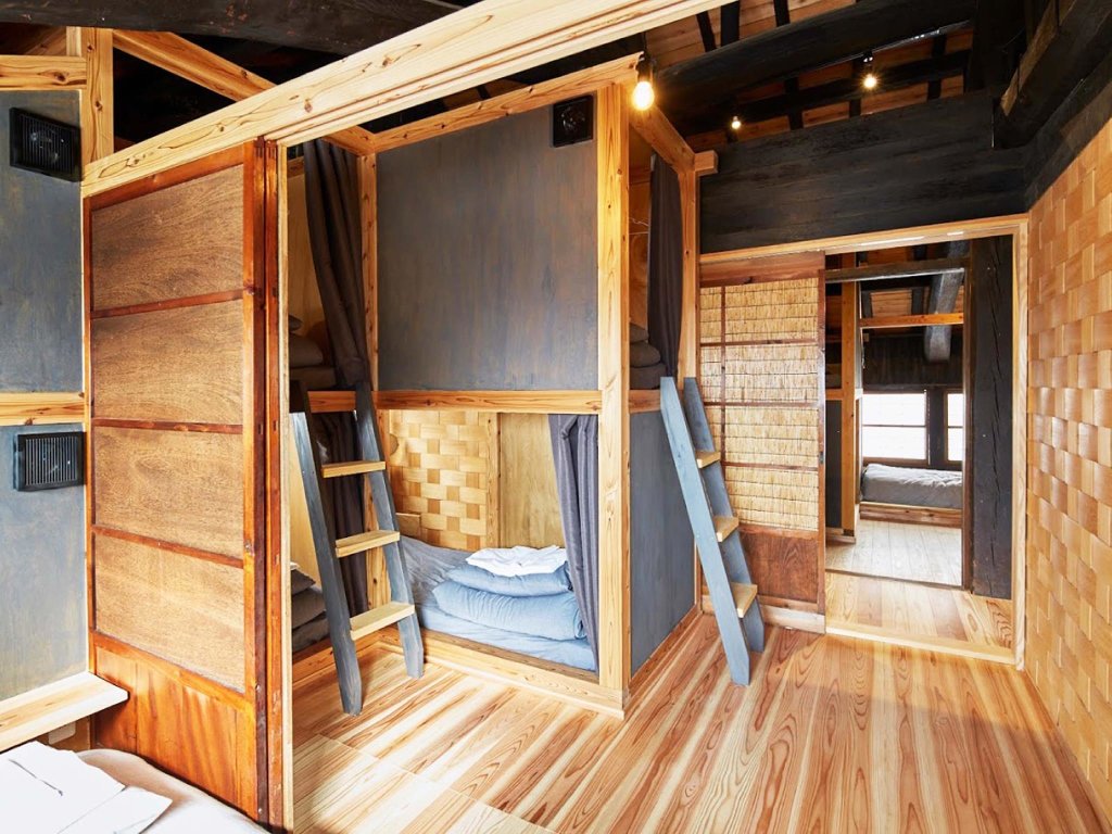 Lit en dortoir (dortoir féminin) Hostel & Tatami Bar Uchikobare -内子晴れ