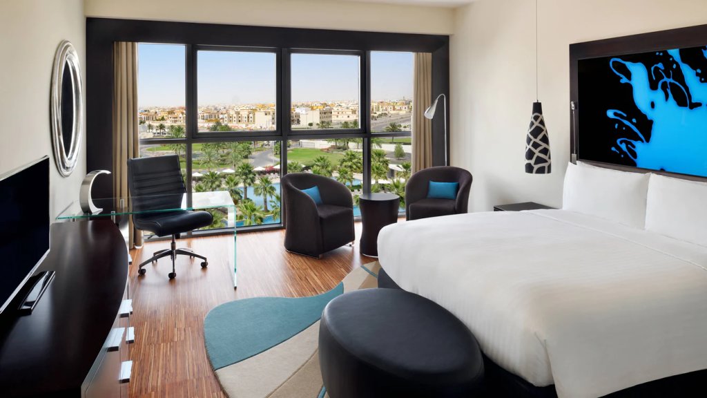 Двухместный номер Deluxe с красивым видом из окна Marriott Hotel Al Forsan, Abu Dhabi