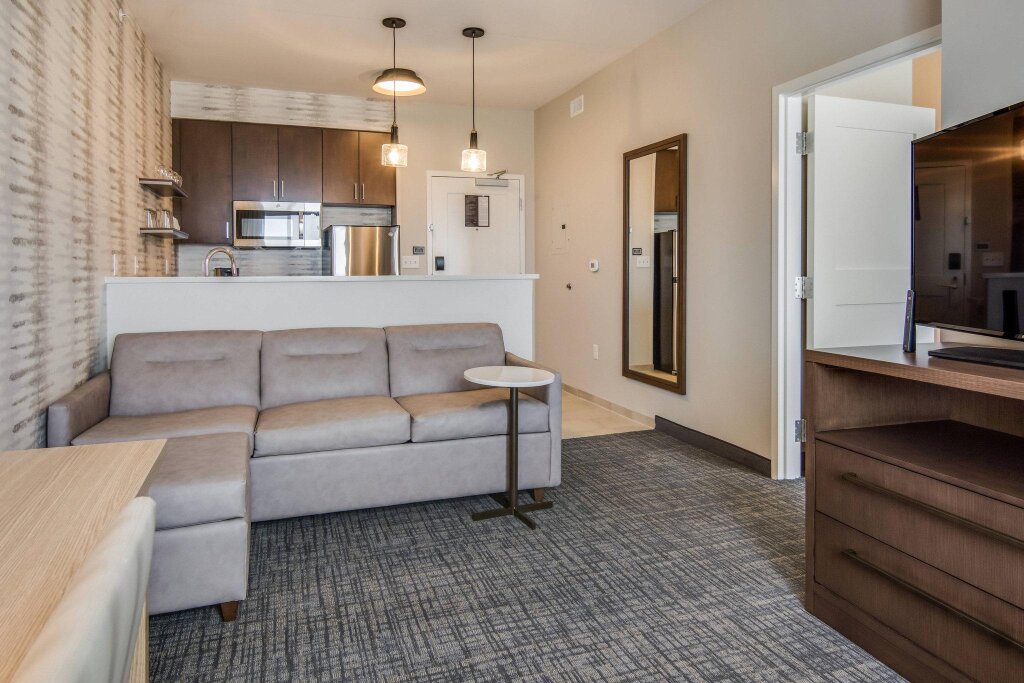 Suite doble 1 dormitorio con vista a la ciudad Residence Inn by Marriott Dallas DFW Airport West/Bedford