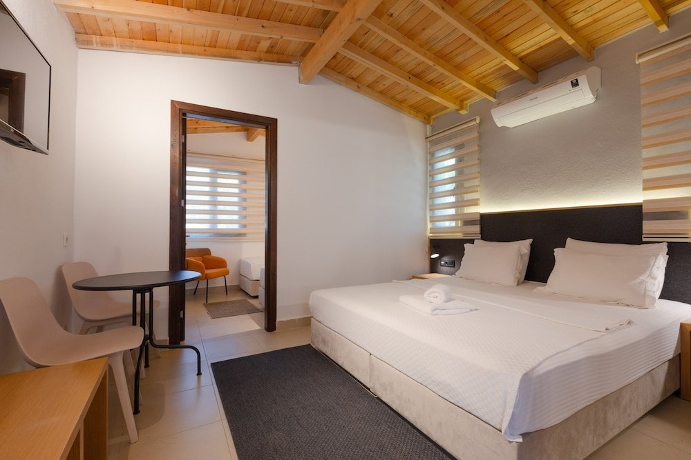 Бунгало Comfort с 2 комнатами с видом на сад AEGEAN Apartments - Bungalows