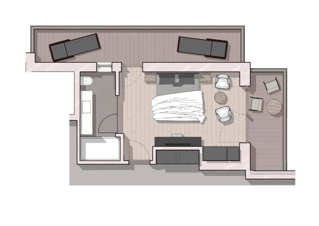 Standard double chambre avec balcon Hotel Garni Nachtigall