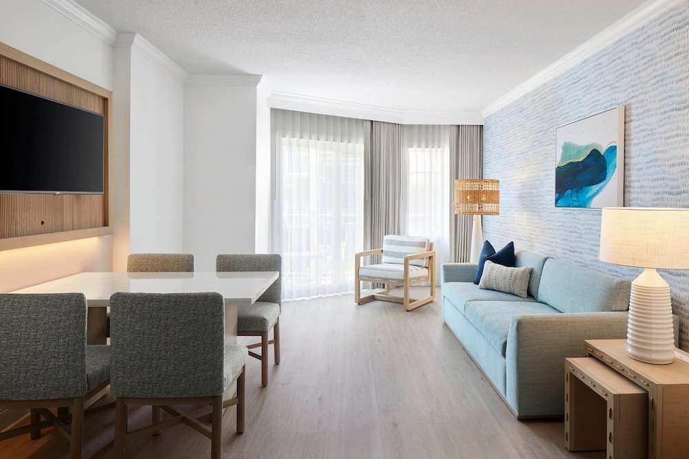 Suite con balcón y frente a la playa Bethany Beach Ocean Suites Residence Inn by Marriott