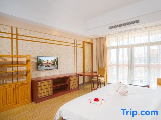 Suite De ejecutivo 1 dormitorio con vista al mar Fu'an Tailong Sea-view Hotel