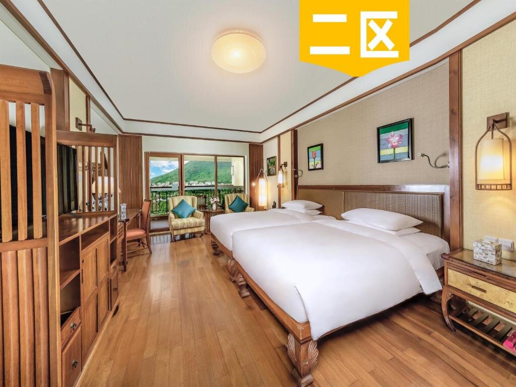 Camera Deluxe con vista sulle montagne Horizon Resort & Spa Yalong Bay