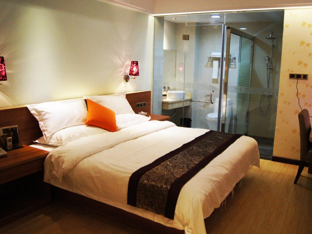 Affaires double chambre avec balcon et Avec vue Chuanghui Business Hotel